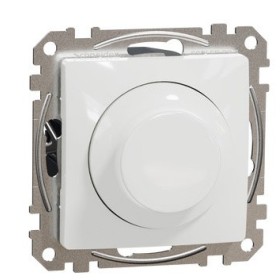 Поворотний світлорегулятор Schneider Electric Sedna Design & Elements RC 3-370 Вт білий SDD111501