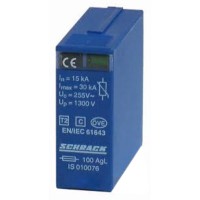 Модуль защитного разрядника Schrack IS010076 IS 255В 15кА класс C