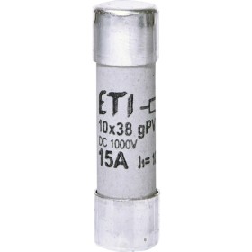 Запобіжник ETI 002625112 CH 10x38 gPV 15A 1000V (10kA) UL