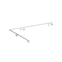 Світильник поворотний, спот Nowodvorski 7697 Mono Corner GU10 8x10W IP20 білий