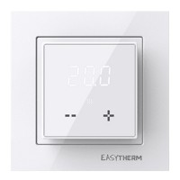 Електромеханічний цифровий терморегулятор Easytherm ET30 16А 3200Вт (білий)