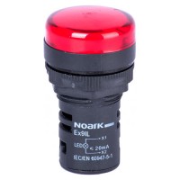 Сигнальний індикатор NOARK Ex9IL 2R r виступаючий 24В AC/DC червоний (105465)
