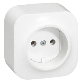 Розетка 2К Legrand Forix белая