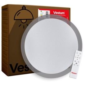 Светильник Vestum SATURN звездное небо 60Вт 425x60мм 3000К-6500К