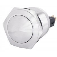 Металлическая кнопка Аско-Укрем TYJ 22-331 1NO+1NC с фиксацией (A0140010130)