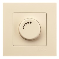 Світлорегулятор 1000Вт Gunsan Eqona крем