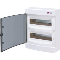 Наружный модульный щит ETI 001101003 ECT 24PT 24 М с прозрачной дверцей