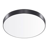 Світильник Maxus SP Ceiling 18Вт 4100K Circle Slim Black (1-MSP-1841-SLB)
