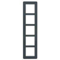 Пятиместная рамка Berker Q.7 10156186 (антрацит)
