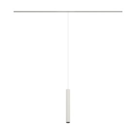 Магнитный трековый светильник Nowodvorski 11640 LVM Roller LED 1x9W 3000K 620Lm IP20 белый