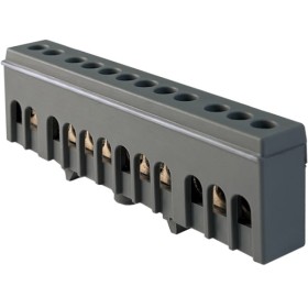 Фазна шина Promfactor FMD812GR на 12 отворів 6x9мм²