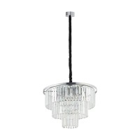 Люстра Nowodvorski 37617 Cristal E14 9x40W IP20 Хром