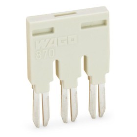 Триконтактна перемичка Wago 870-403 14мм² 18А (сіра)