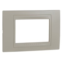 Рамка внешняя 3-модульная Unica Allegro, песчаный Schneider Electric