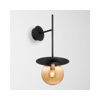 Бра, настінний світильник Imperium Light 733144.05.69 Penta E14 1x60W IP20 Чорний