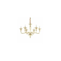 Люстра подвесная Ideal Lux Danieli Sp6 Ambra 159942
