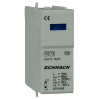 Модуль защитного разрядника Schrack IS010462 UAS 280В N-PE класс D