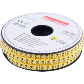Кабельний маркер E.Next e.marker.stand.2.4.2 2-4 кв.мм 2 500шт (s2037061)