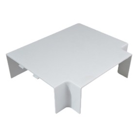 Тройник Аско-Укрем 100x40мм белый (A0070040014)