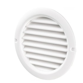 Решітка Домовент ДВ 150 бвс біла