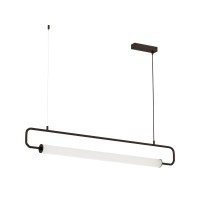 Підвісний світильник, люстра Pikart 33966-7 Loop LED 1x20W 4000K IP20 коричневий
