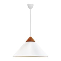 Підвісний світильник, люстра Nordlux 2520083001 Kinto E27 1x60W IP20 білий