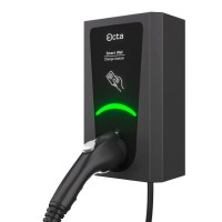 Коммерческая зарядная станция для электромобиля Octa Energy SW122-C22 Smart Wall на 22кВт (Type 2)