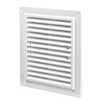 Решетка Домовент ДВ 250х180с М белая