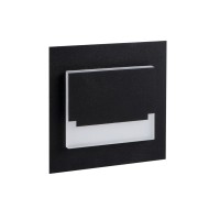 Светильник для подсветки лестницы/коридора Kanlux 29854 Sabik LED 1x0.8W 4000K 14Lm IP20 черный