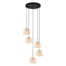 Підвісний світильник, люстра Zuma Line 5905316693722 Solix E27 5x25W IP20 золотий