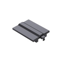 Заглушка для врезного шинопровода Kloodi KDTR-RL261 BK черная