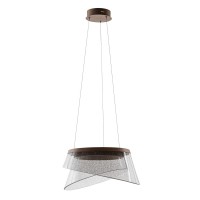 Підвісний світильник, люстра Italux PND-59178-47W-3K Foren LED 1x47W 3000K 3400Lm IP20 коричневий