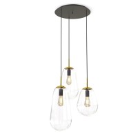 Подвесной светильник, люстра Nowodvorski 7794 Pear III E27 3x25W IP20 прозрачный
