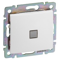 Механізм 1-кл. вимикача Valena з підсвічуванням, білий