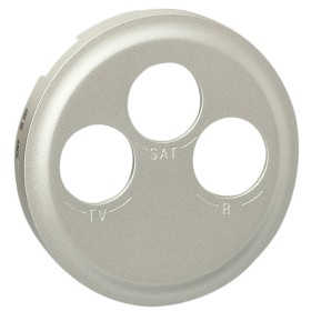 Накладка TV-FM-SAT розетки Legrand Celiane (068585) (титан)