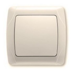 Вимикач 1-клавішний крем VIKO Carmen