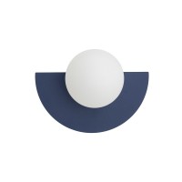 Бра, настінний світильник Nowodvorski 12601 Saturn S G9 1x4W IP20 синій