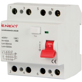 ПЗВ E.Next e.rccb.stand.4.40.30 3P+N 40А 30мА (s034004)