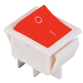 Переключатель TNSy KCD2-201 R/W красный (TNSy5500767)