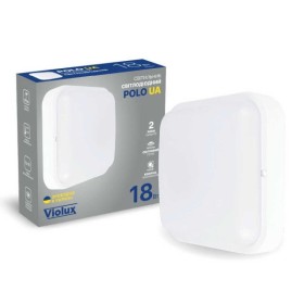 Светильник LED Violux ДББ POLO UA белый 18W 5000K IP54 картон ( 253451 )
