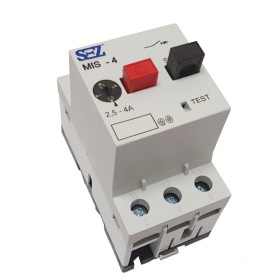 Автомат захисту двигуна Sez MIS 25-4 (2,5-4А) з тепловим та електромагнітним розчіплювачем