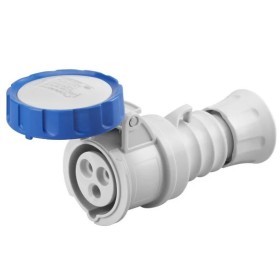 Переносной разъем GEWISS IP67 2P+E 32A 230В (GW62037H)