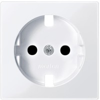 Центральна плата розетки SCHUKO біла Merten, Schneider Electric