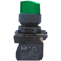 Перемикач Promfactor FP5-AK3365230 2NO зелений (FP5-AK3365230)