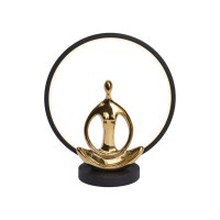 Настільна лампа Zuma Line 5905316663091 Yoga LED 1x4W 3000K 150Lm IP20 чорна