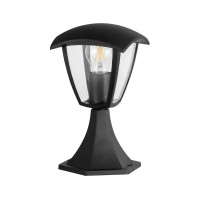 Вуличний світильник Goldlux 311894 Igma E27 1x12W IP44 чорний