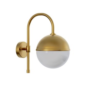 Бра, настінний світильник Pikart 38752-2 Kilinski E27 1x60W IP20 латунний