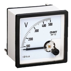 Вольтметр Chint NP72-V 300В 72х72мм (761734)