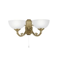 Бра, настінний світильник Eglo 82752 Savoy E14 2x80W IP20 бронзовий