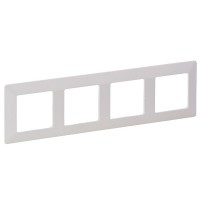 Рамка чотиримісна Legrand Valena Life біла